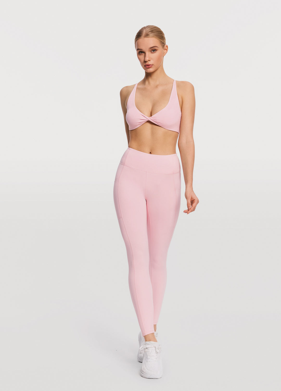 Side Pocket Leggings for Women - High Waisted Yoga Pants with Deep Pockets - Perfect for Workout, Running, Gym & Lounge Wear