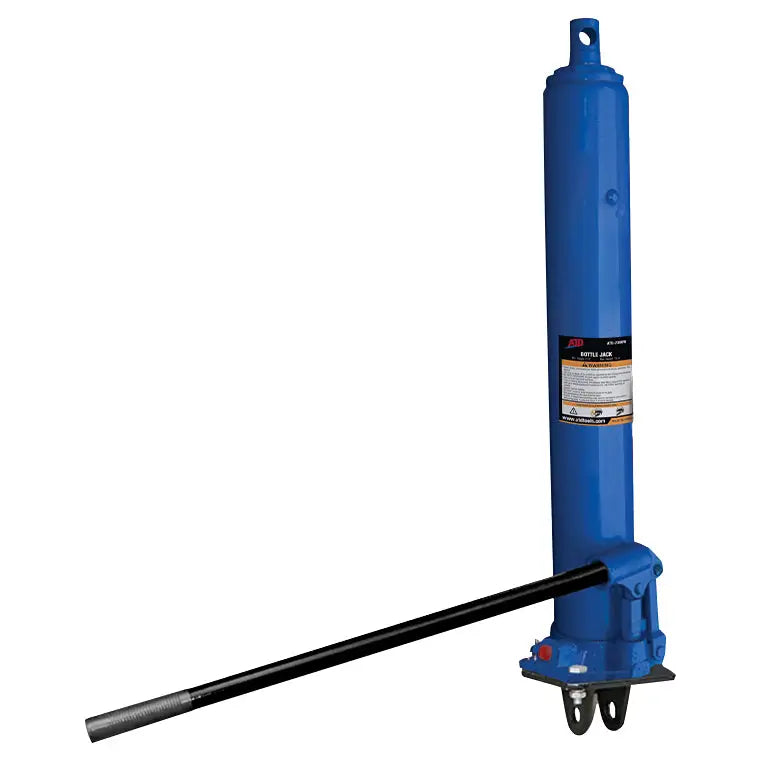 8 Ton Long Ram Hydraulic Cylinder for Engine Cranes - ATD 7486B - Heavy Duty Lifting & Automotive Repair Tool for Engine Removal & Installation