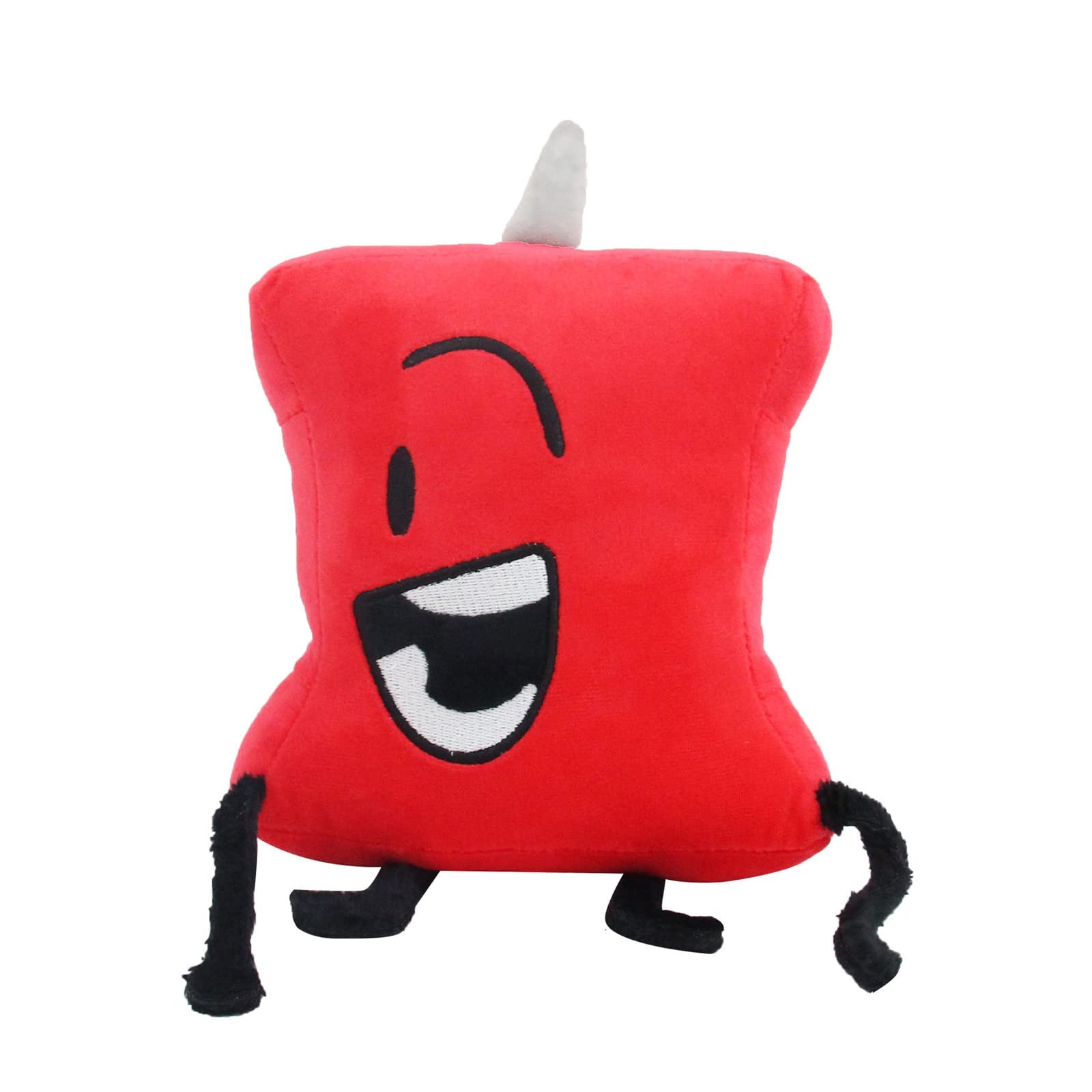 Battle for Dream Island Plush Toys - Soft BFDI Character Stuffed Animals with Pushpin Backing - Perfect for Kids' Room Decor, Anime Collectibles, and Gift Giving
