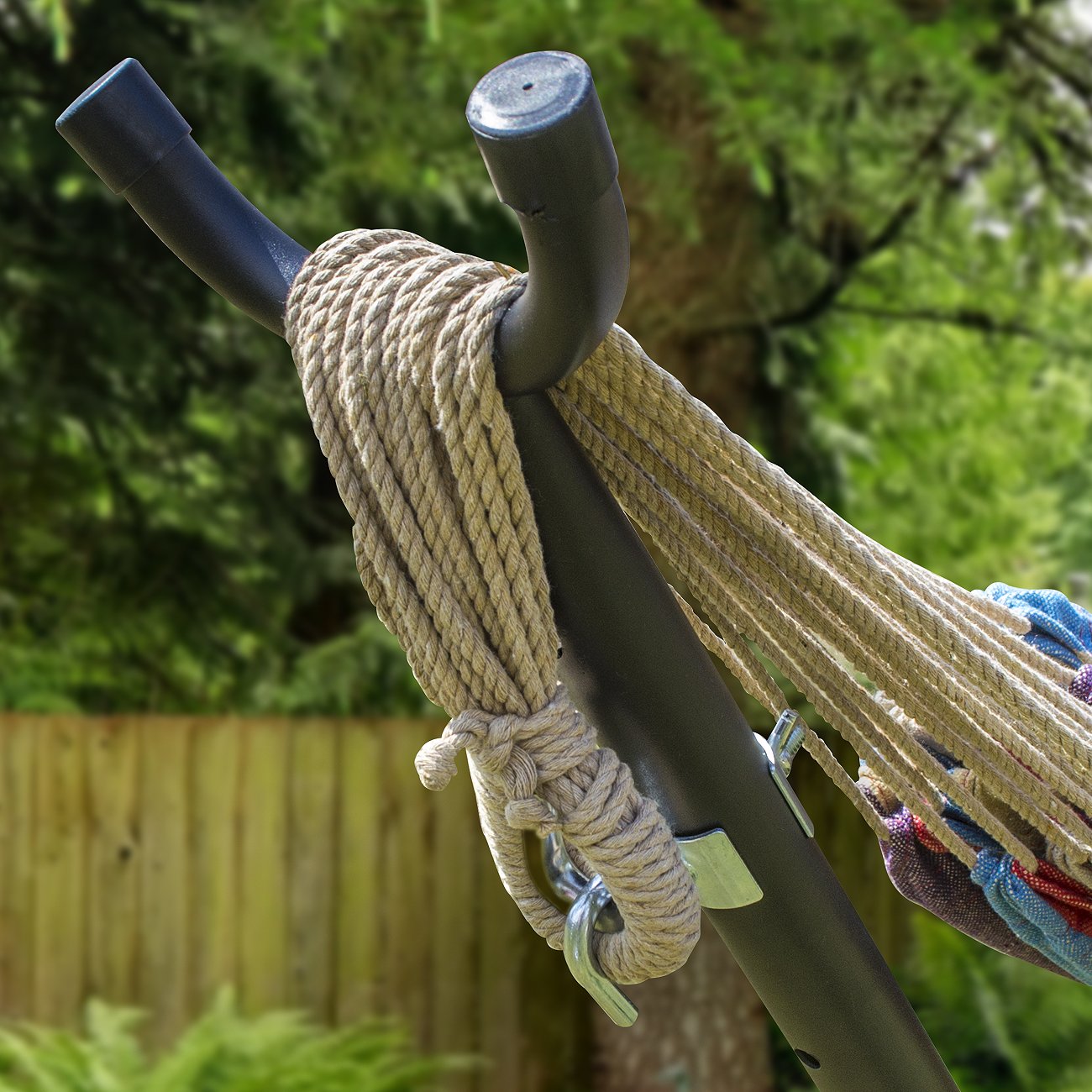 Premium Sorbus 2-Person Hammock with Steel Stand - 60