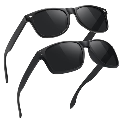 (2 Pack) B9 Matte Black(rectangular) + Matte Black(square)