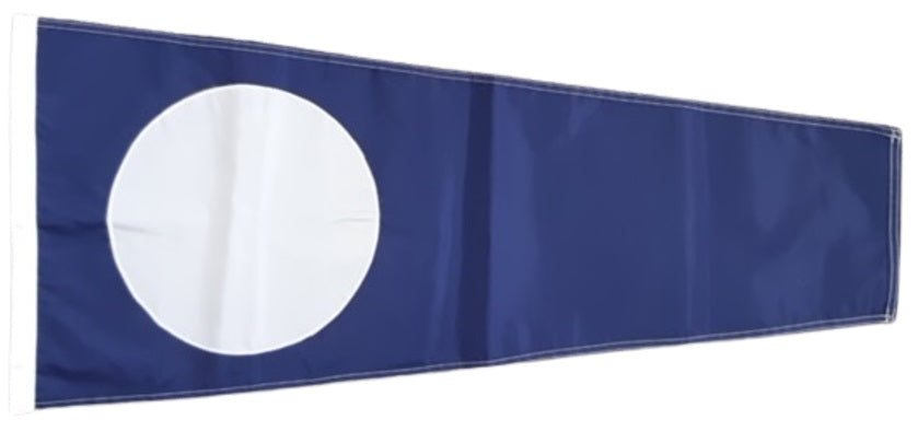 2 Pack Premium Nylon Signal Pennant Flags - 16