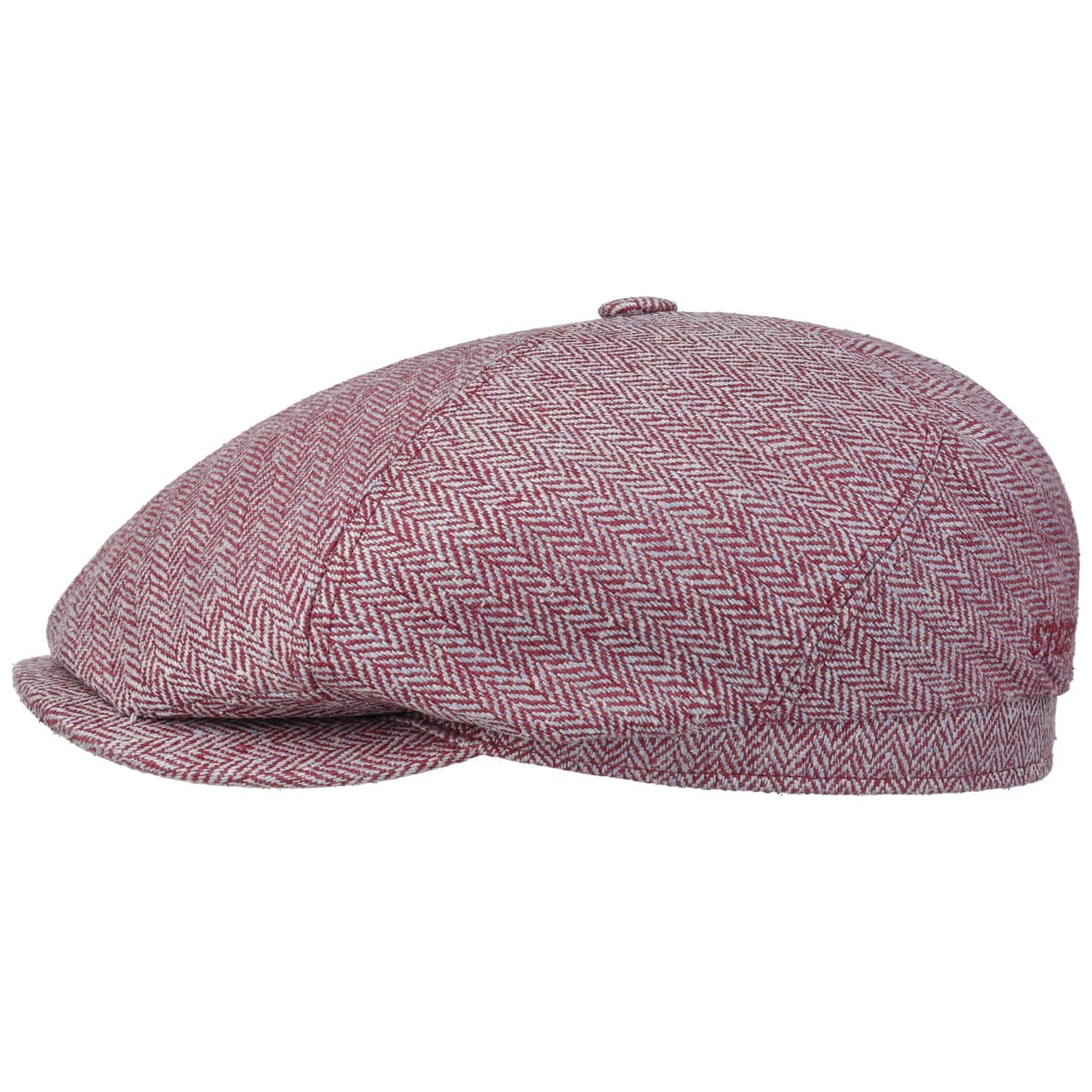 Stetson Milner Men's Silk Flat Cap - Classic Vintage Driving Hat for Golf, Outdoor & Casual Wear
