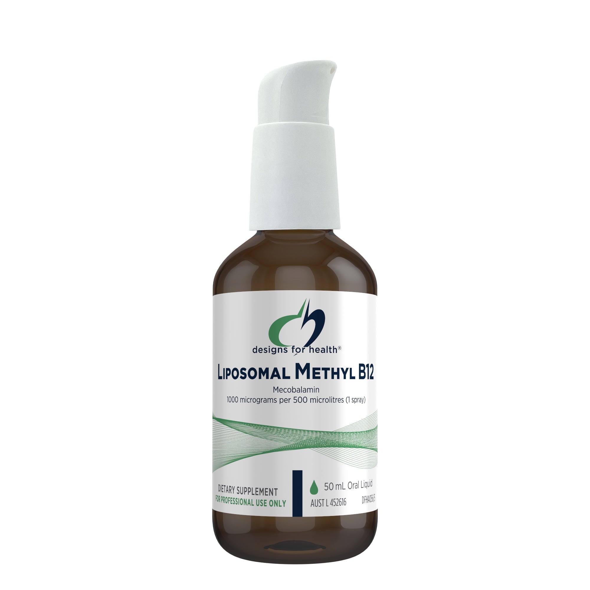 Designs For Health Liposomal Methyl B12 LIPOCELLE™ - Premium Vitamin B12 Supplement for Energy & Nervous System Support - Ideal for Busy Professionals & Active Lifestyles
