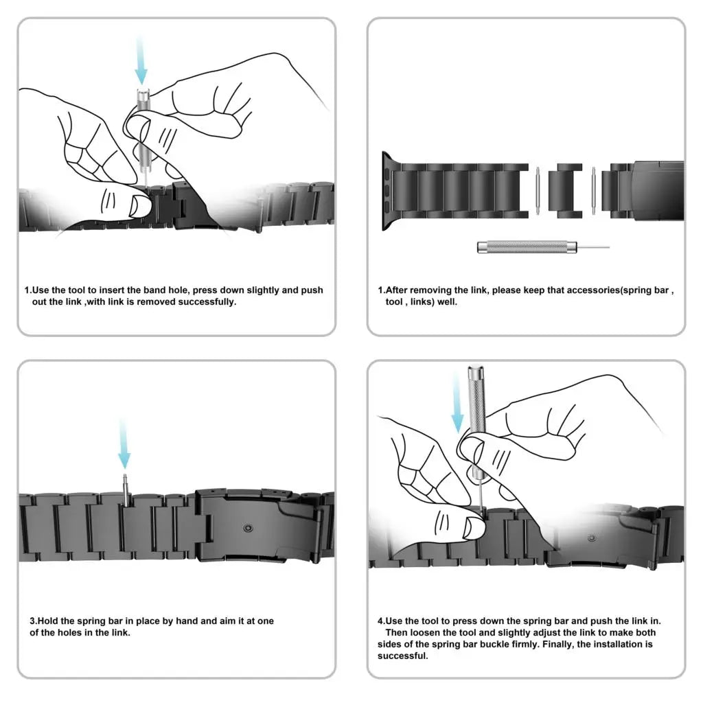 Premium Titanium Link Bracelet for Men & Women - Durable Lightweight Adjustable Stainless Steel Alternative - Perfect for Everyday Wear, Gifts & Special Occasions