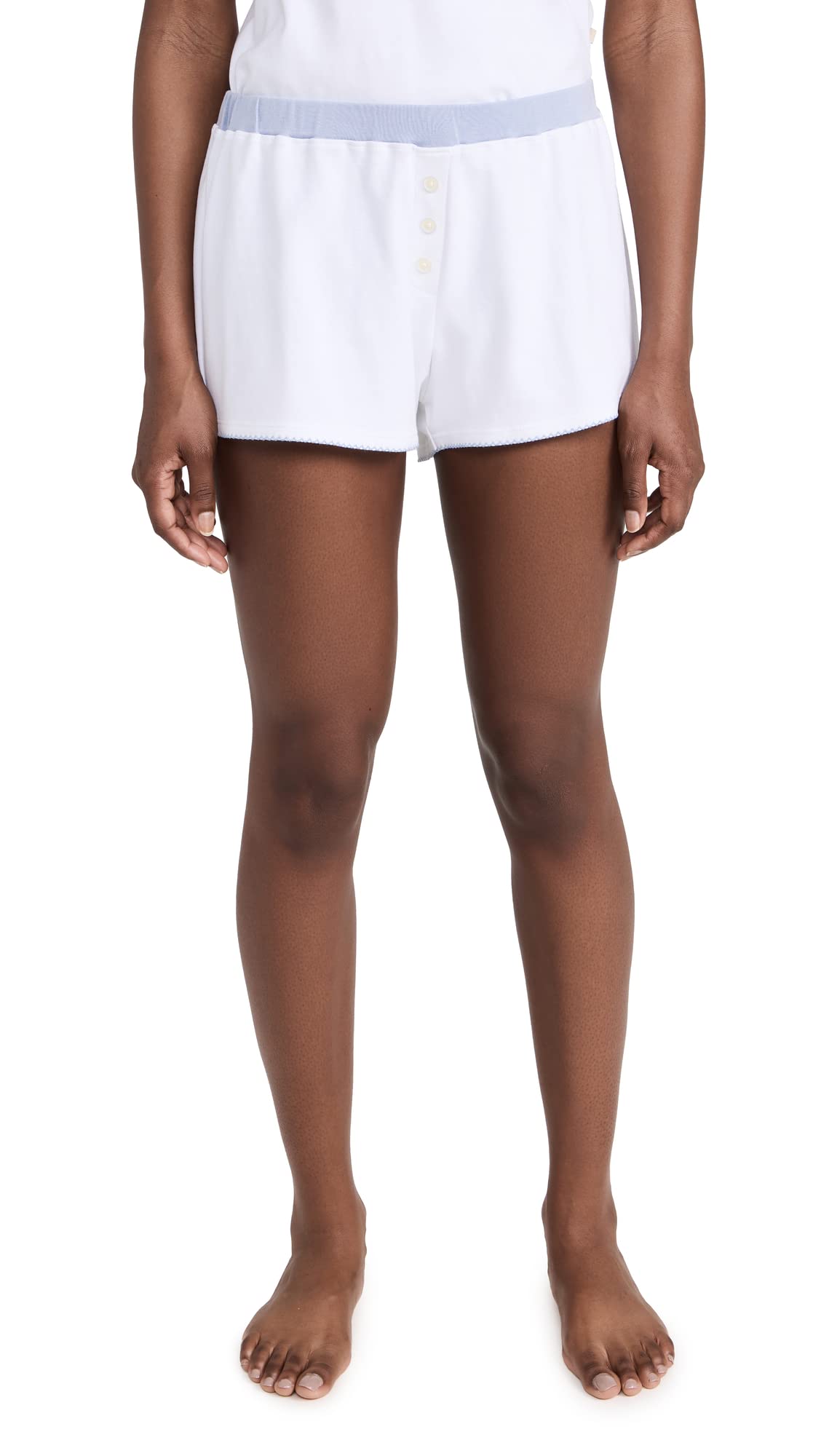 Women's High Waist Tate Shorts - Comfortable Stretchy Casual Summer Shorts for Running, Yoga & Lounge Wear