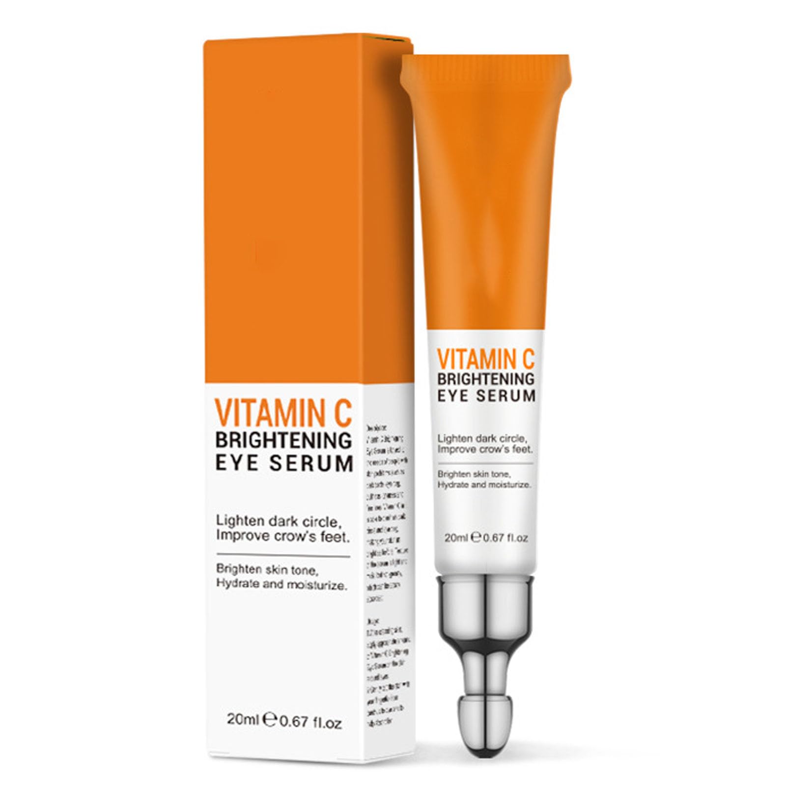 Best Vitamin C Eye Cream for Dark Circles & Puffiness - Anti-Aging Under Eye Treatment for Women - Hydrating & Firming Eye Moisturizer to Reduce Fine Lines & Wrinkles - Perfect for Nighttime Skincare Routine & Daily Under Eye Care