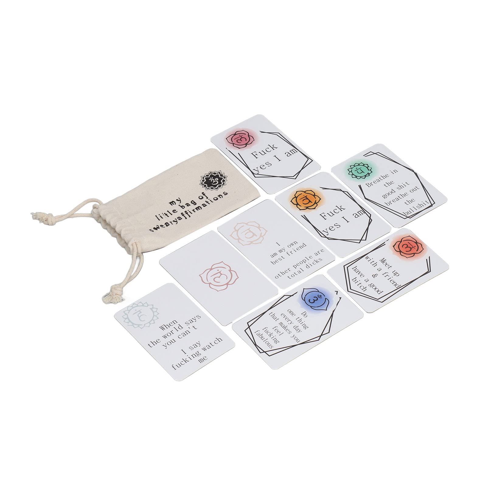 VGEBY 16pcs Positive Affirmation Cards for Women - Motivational & Inspirational Gift Set for Friends, Relatives & Colleagues | Portable Daily Affirmations for Self-Care, Meditation & Office Decor