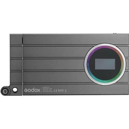 Godox RGB Mini Creative M1 On-Camera LED Video Light with APP Control - Perfect for YouTube, Vlogging, Photography & Live Streaming