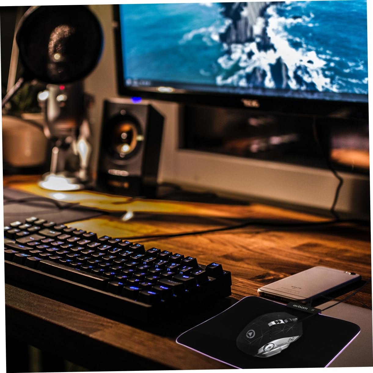 HOMSFOU 3-Pack Wired USB Gaming Mouse - Silent Mechanical Mouse for PC, Laptop, Office & Gaming - Ergonomic Design for Comfort & Precision (Great for Work, Gaming & Everyday Use)