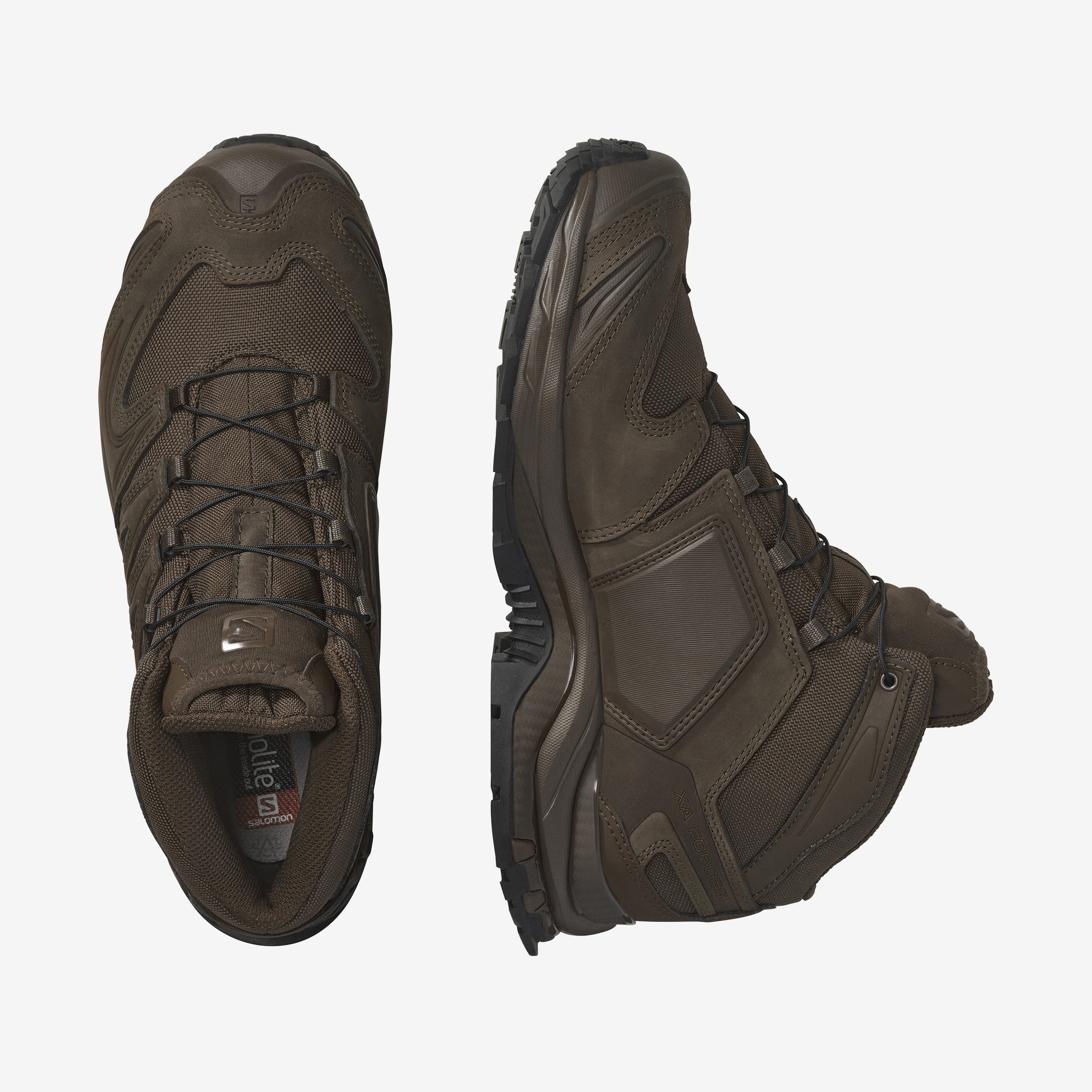 Salomon XA Forces Mid EN Tactical Boots - Military & Police Duty Footwear for Outdoor, Hiking & Combat Use