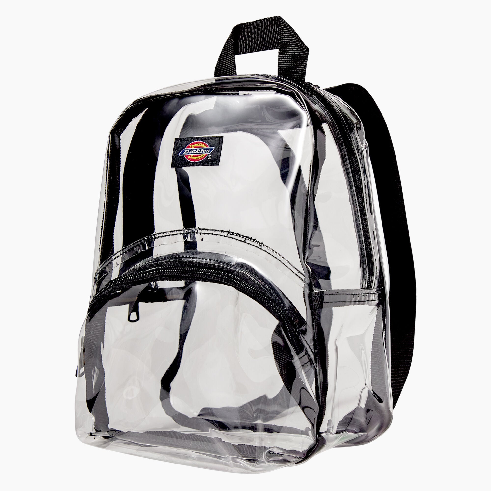 DICKIES Clear Mini Backpack for Women & Men - Waterproof PVC Transparent Small Backpack - Perfect for Concerts, Festivals, Travel & School Essentials