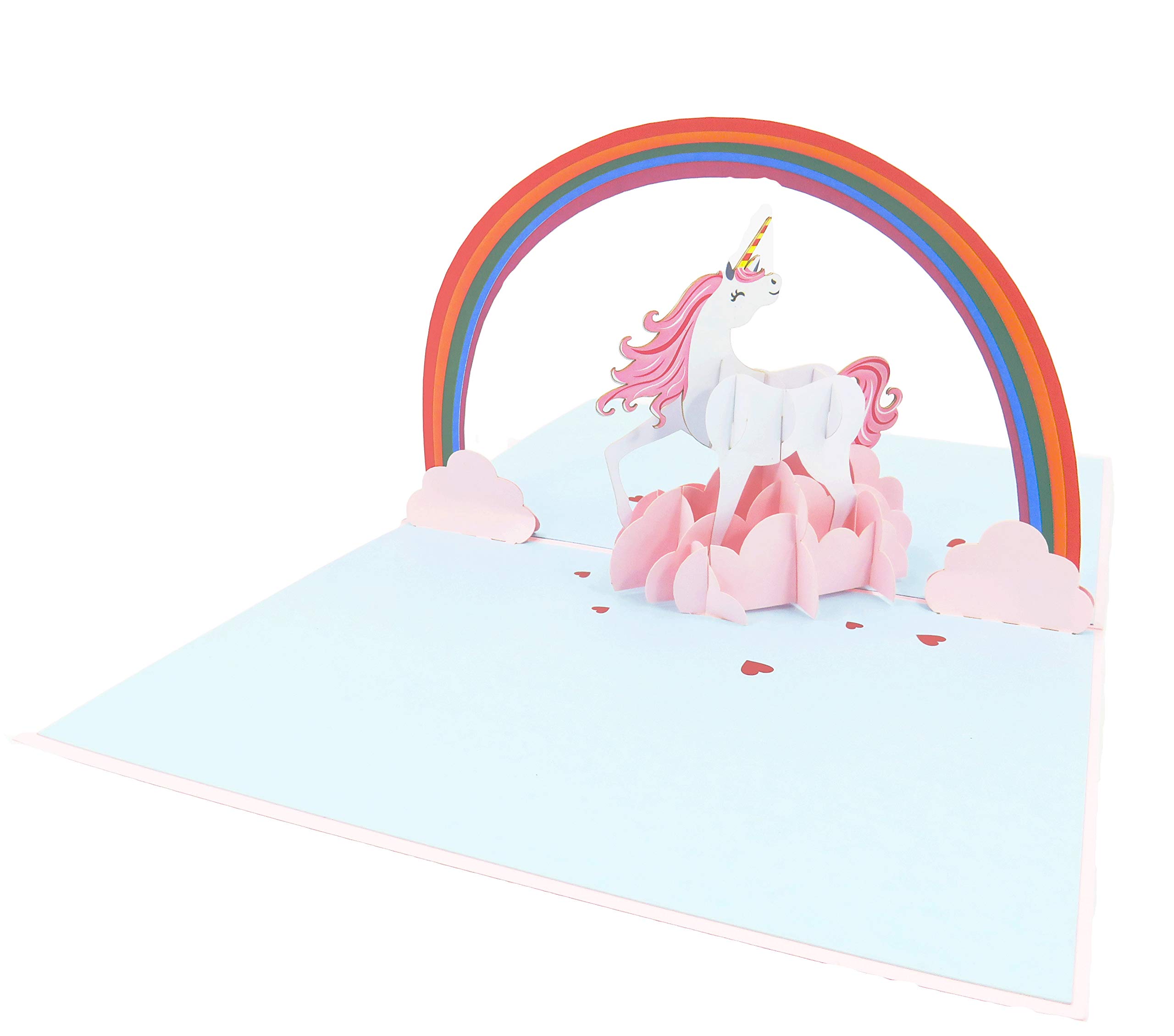 Magical Unicorn Pop Up Card for Birthdays & Special Occasions