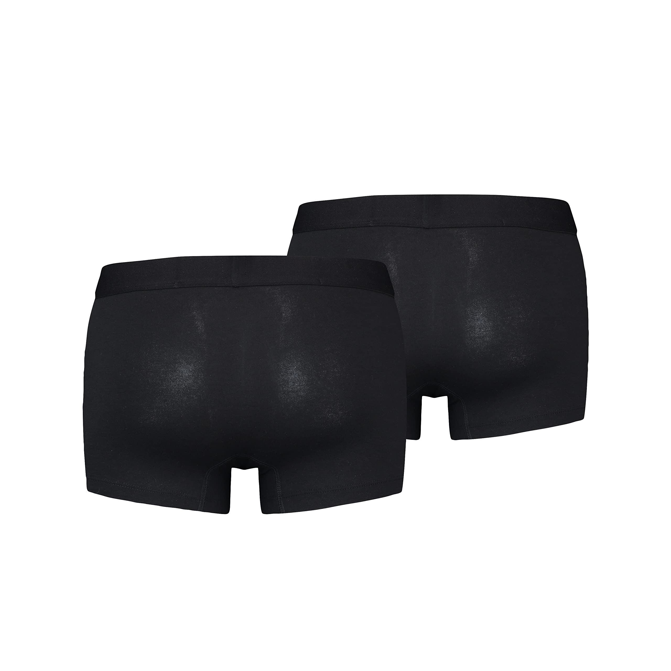 LEVI'S Men's Cotton Boxer Briefs (2-Pack) - Soft, Breathable Underwear for Everyday Comfort & Active Lifestyles