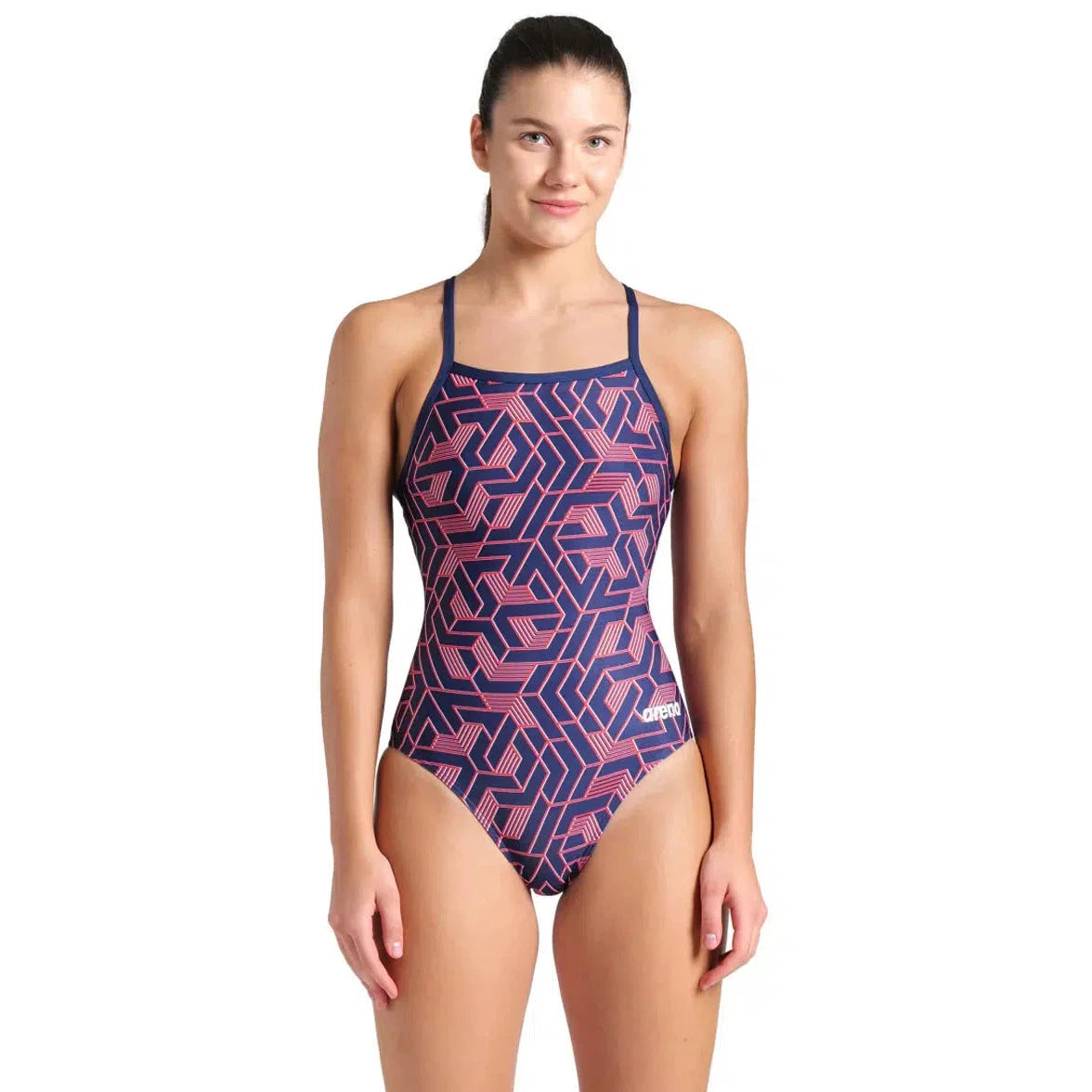 Arena Escape Lightdrop Back Swimsuit - High Performance Competitive Swimwear for Women, Perfect for Lap Swimming, Water Aerobics & Beach Activities
