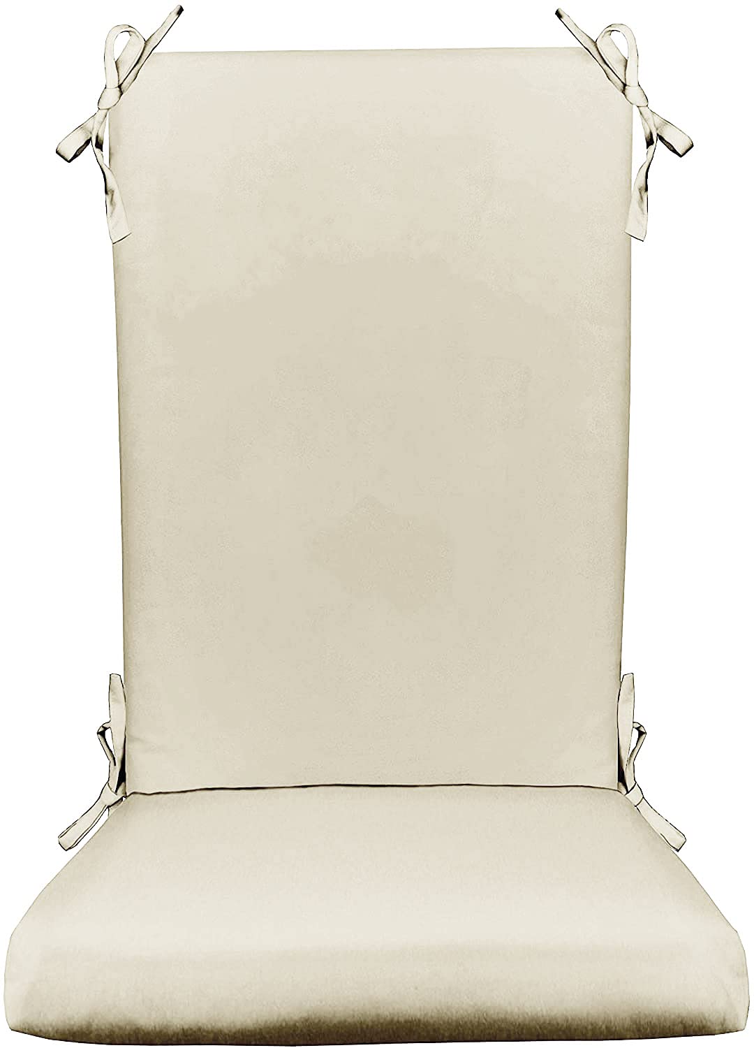 RSH Décor Indoor/Outdoor Tempotest Foam Rocking Chair Cushion - Waterproof & Weather-Resistant - Choose Size & Color (Standard, Classic Canvas) - Perfect for Patio, Garden, Porch & Nursery