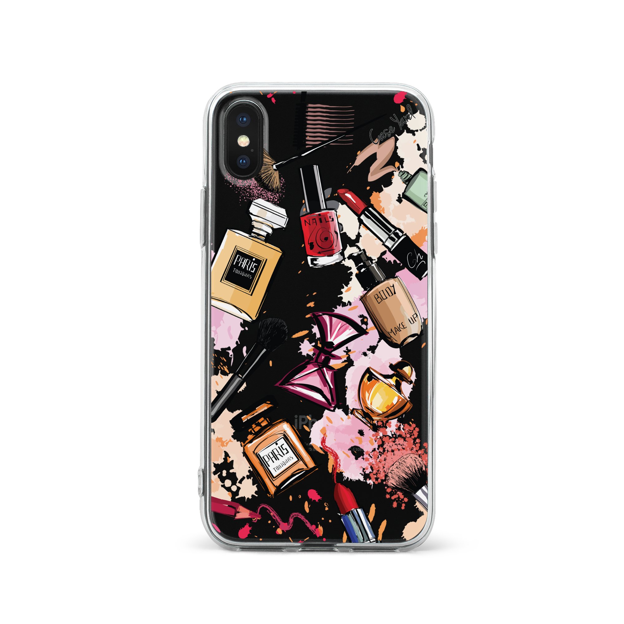 Premium iPhone X Clear Case - Ultra Slim & Crystal Clear Hybrid Protection - Fashion Luxury Design - Made in California - Perfect for Daily Use, Travel & Office Protection