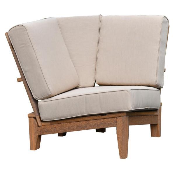 Granville Deep Seating Sectional Corner Chair with Cushions - Modern Outdoor Patio Furniture for Backyard, Poolside & Garden Relaxation