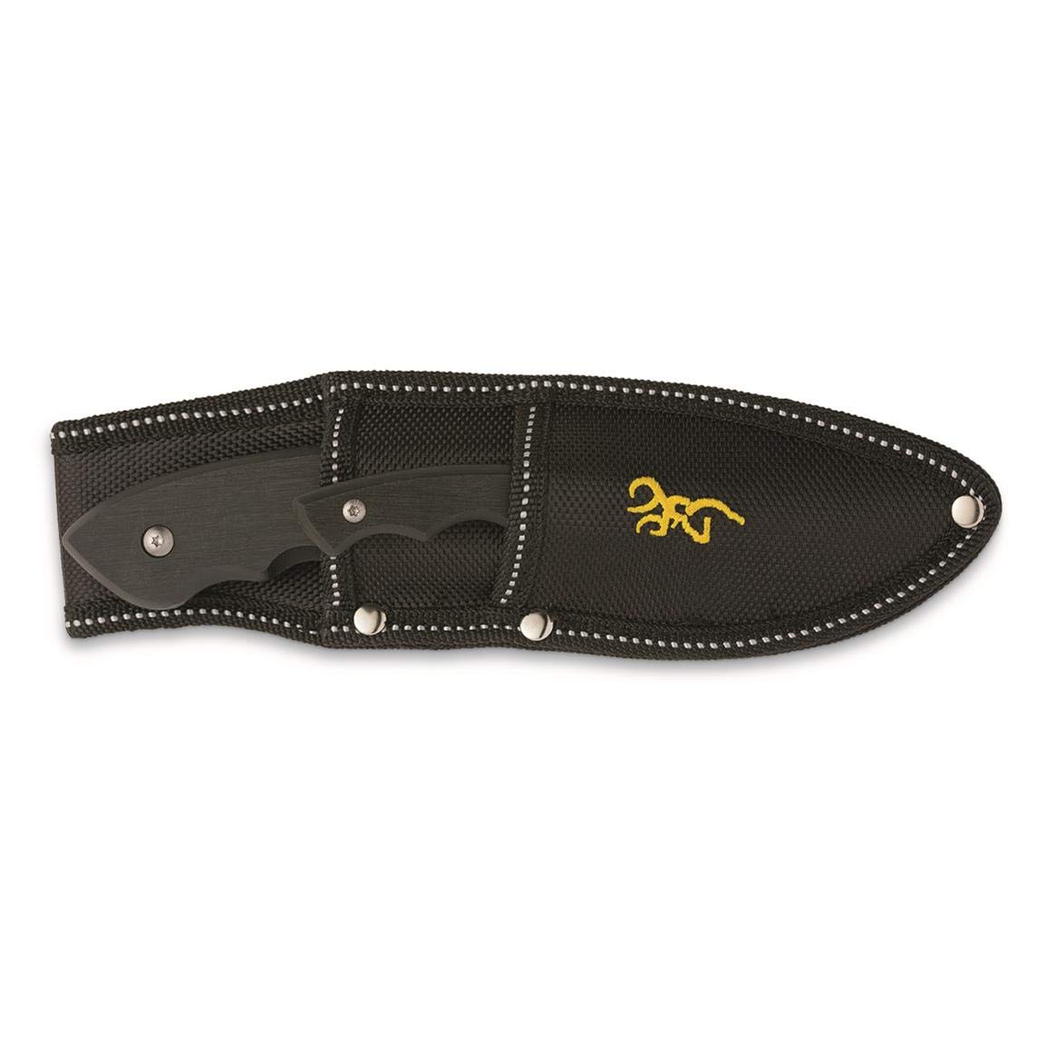 Browning 3220302 Primal Combo Knife - High-Quality Hunting & Outdoor Knife Set for Camping, Survival, and Bushcraft Adventures