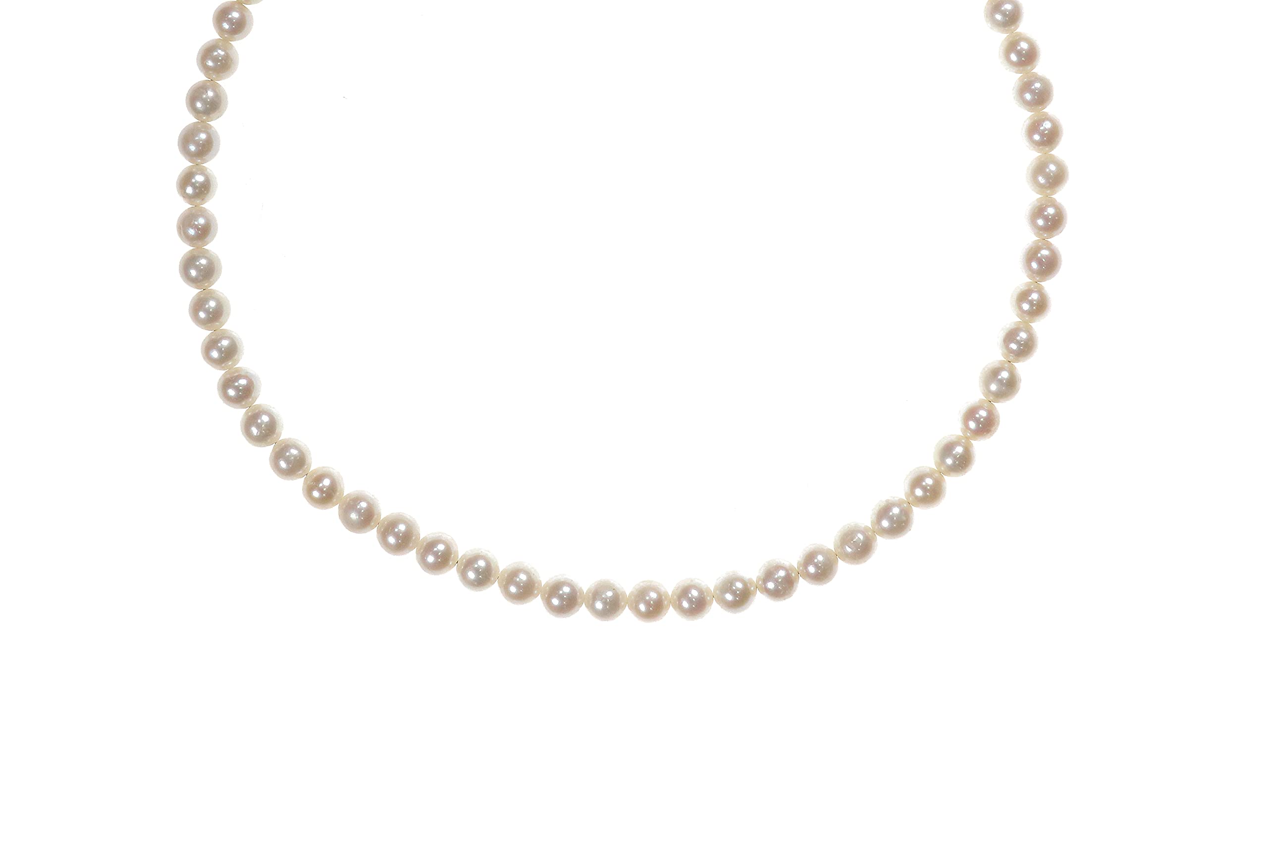 AA Grade Freshwater Pearl Beaded Necklace - Elegant Gold Bridal Pearl Choker - Handmade Wedding Jewelry for Brides & Bridesmaids - Perfect for Weddings, Anniversaries & Special Occasions