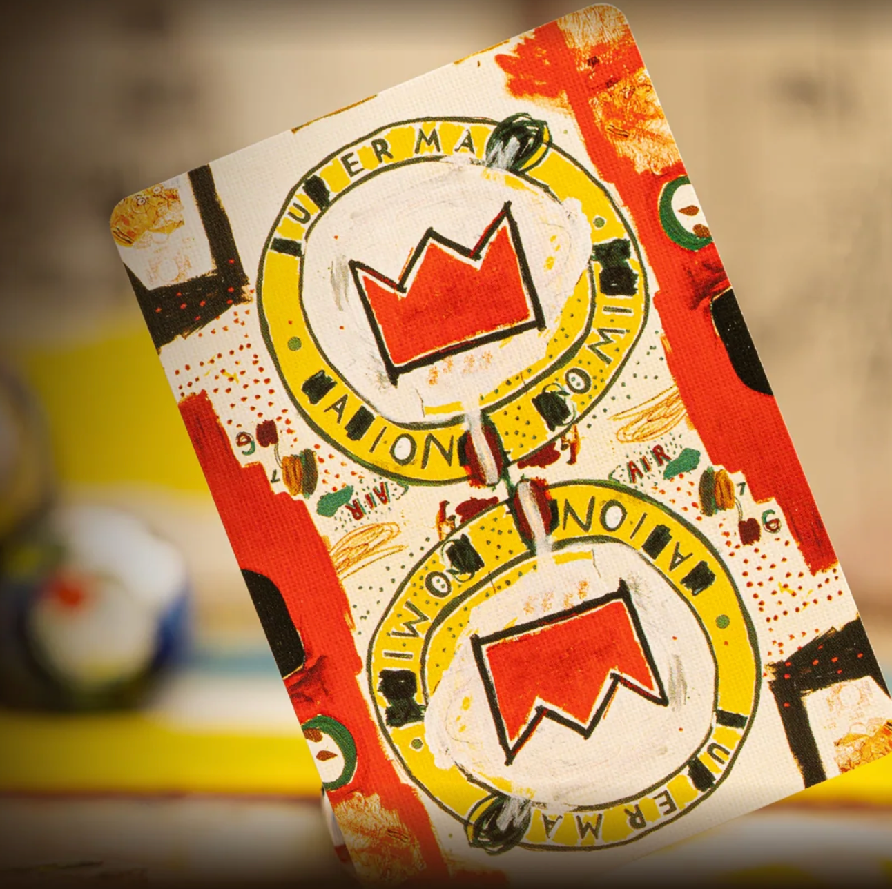 Basquiat Playing Cards - Premium Art Deck for Card Games, Collectibles & Gifts | Perfect for Poker, Magic Tricks & Home Decor