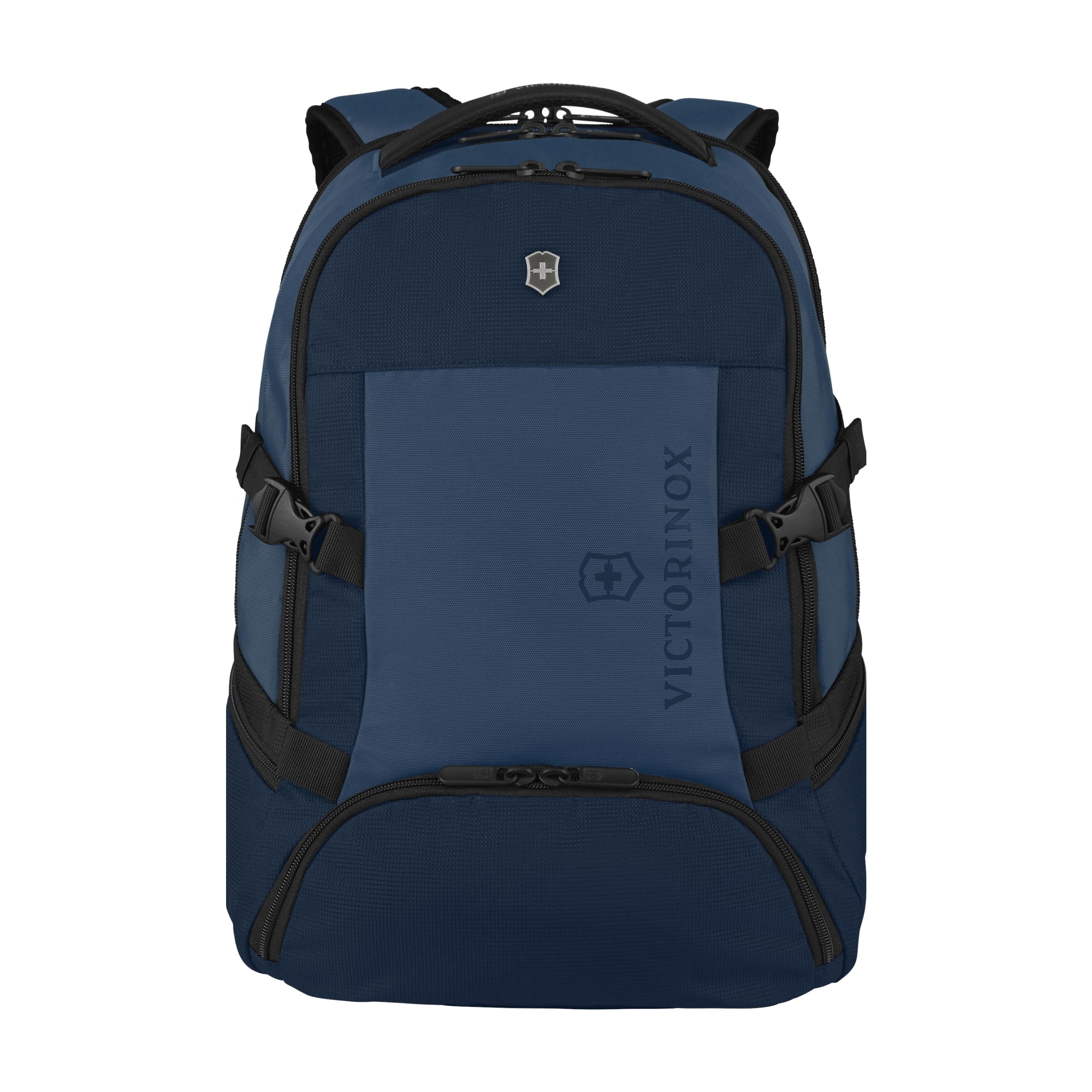 Victorinox VX Sport EVO Deluxe 28L Travel Backpack - Lightweight Durable Hiking Backpack with Airflow Technology & Adjustable Straps - Perfect for Commuting, Camping & Outdoor Adventures - Blue