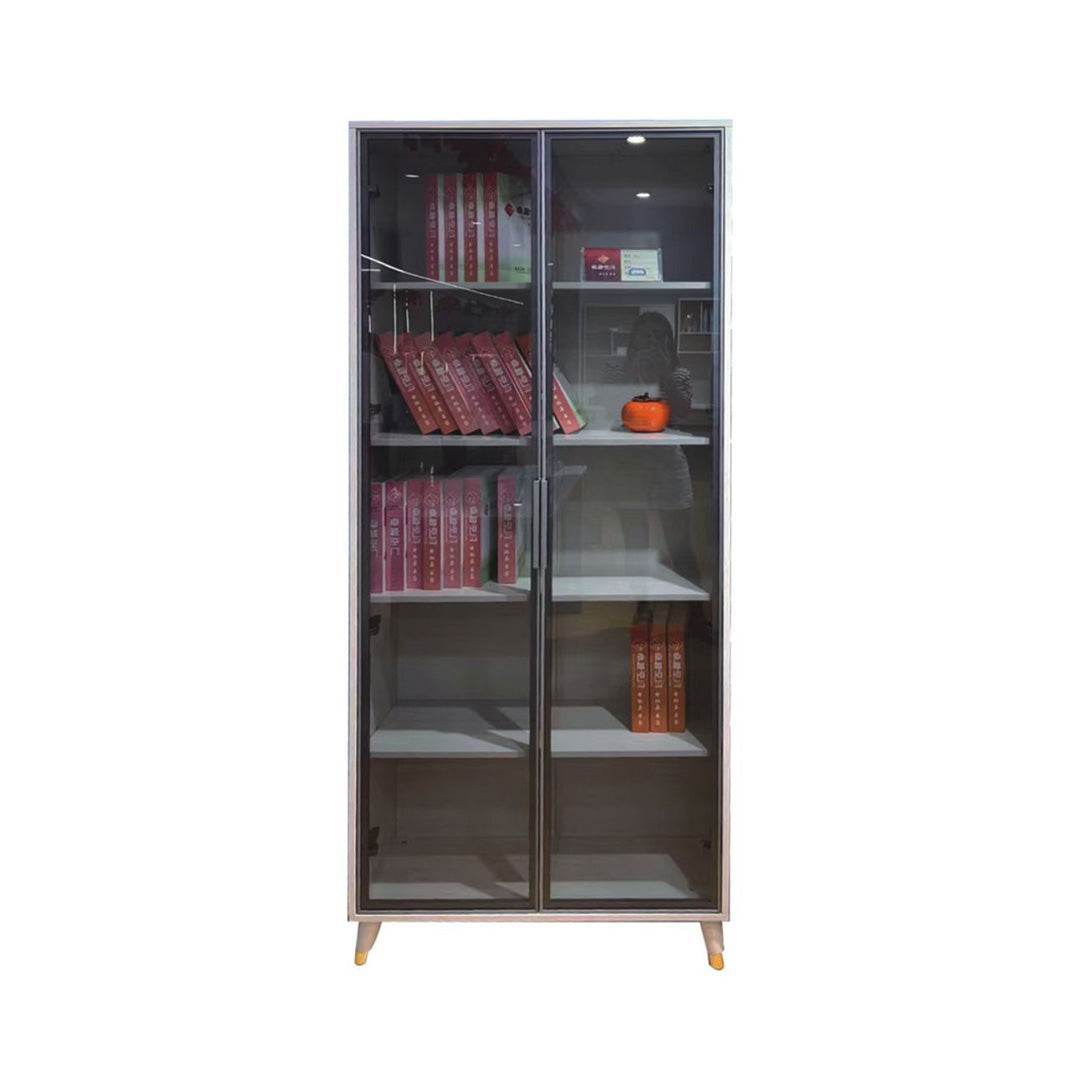 Kevin Display Cabinet - Elegant Glass Showcase for Collectibles & Home Decor | Perfect for Living Room, Dining Room & Office Display