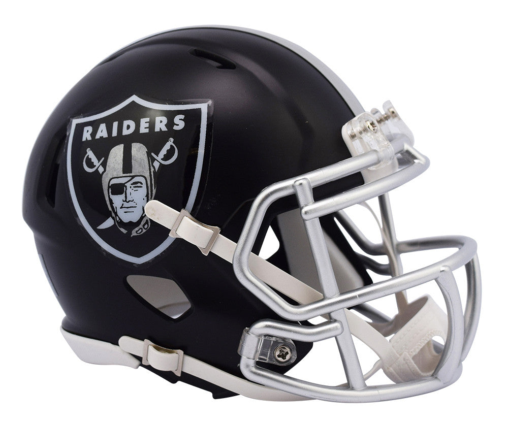 Las Vegas Raiders Blaze Speed Mini Helmet - Officially Licensed NFL Collectible for Fans, Display & Gifting - Perfect for Game Day Decor, Sports Memorabilia Collections, and Raiders Themed Parties