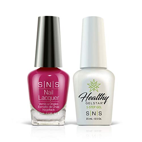 SNS Nails Duo Set - Nail Polish & UV Gel Kit #AC20 | Long-Lasting Manicure for Home & Salon Use