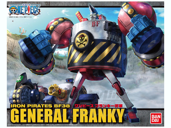 Bandai One Piece Best Mecha Collection General Franky Model Kit - Anime Action Figure Building Set for Collectors & Fans - Perfect for Display, Gifts & Anime Decor