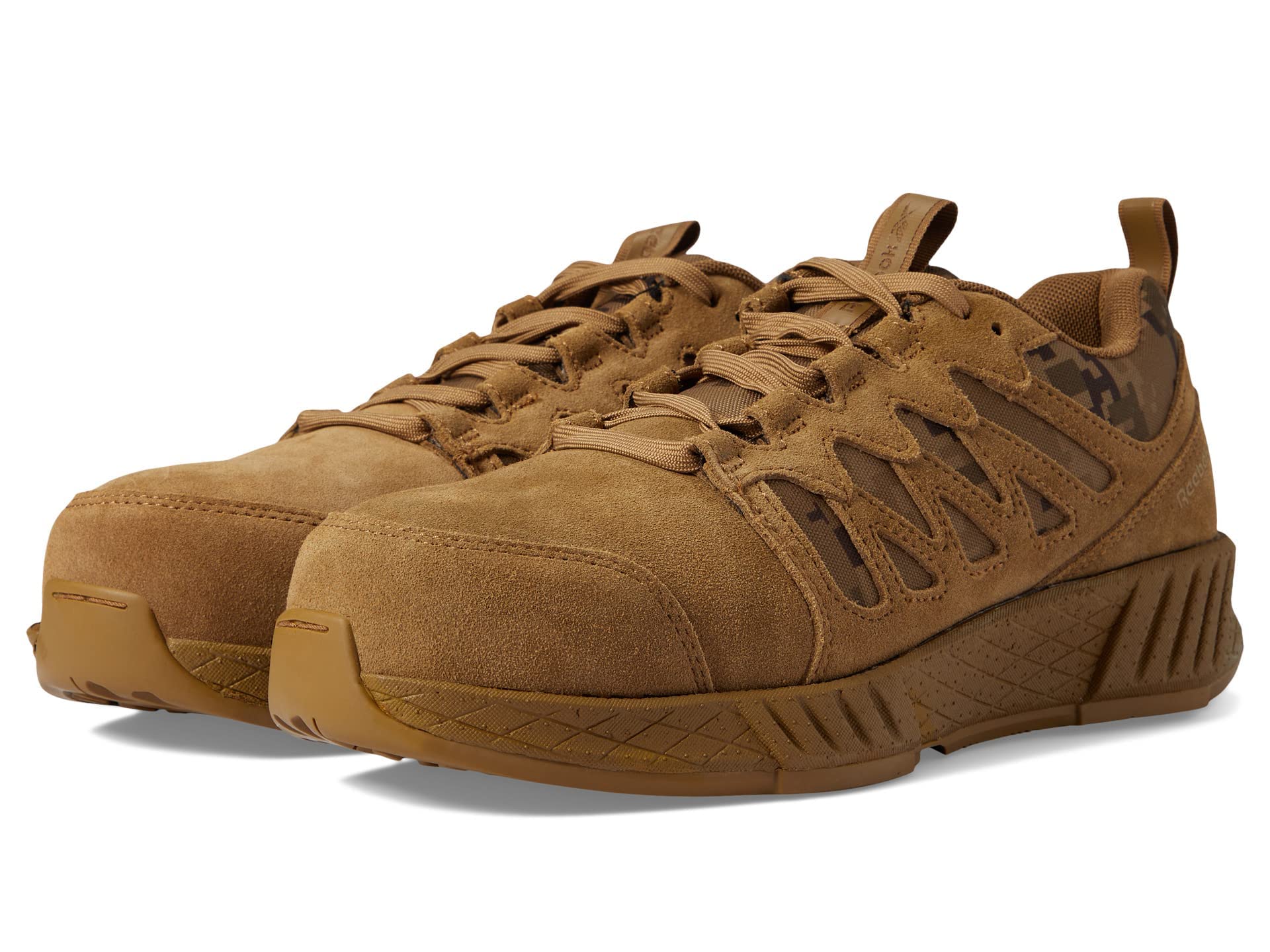 Reebok Men's Rb4382 Floatride Energy Tactical Boot - Coyote Color | Lightweight Work & Safety Shoes for Construction, Hiking & Outdoor Activities