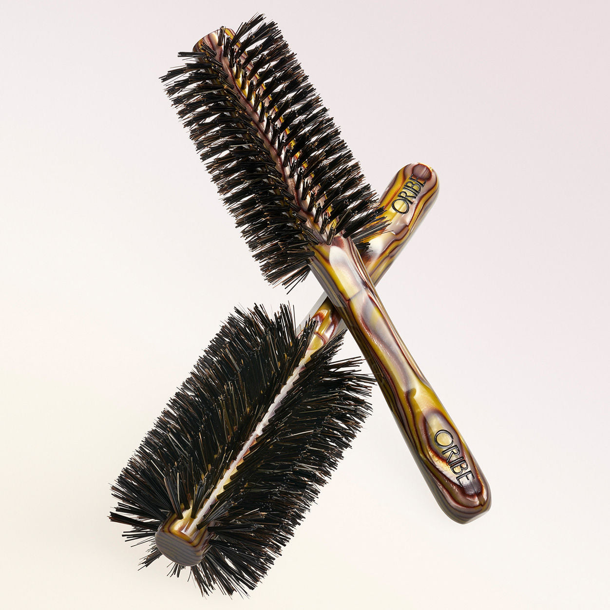 Professional Large Round Hair Brush for Smoothing & Volumizing - Perfect for Blowouts, Styling & Detangling at Home or Salon