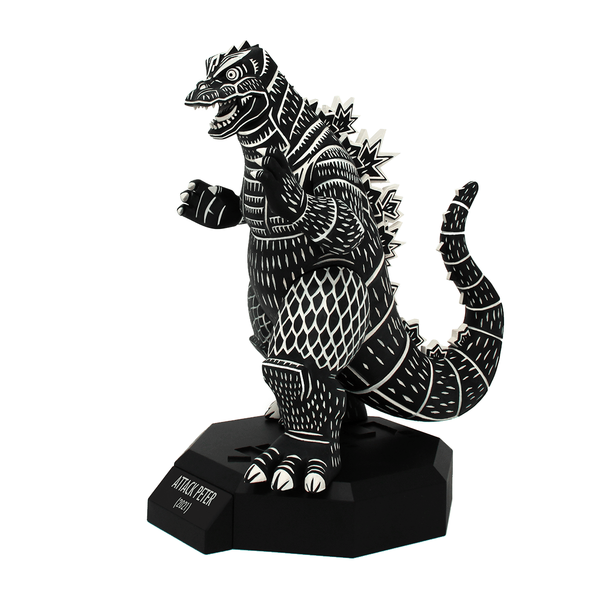 Godzilla Museum: Attack Peter - Official Collectible Figure for Fans & Movie Enthusiasts | Perfect for Display, Gifts, and Pop Culture Collections