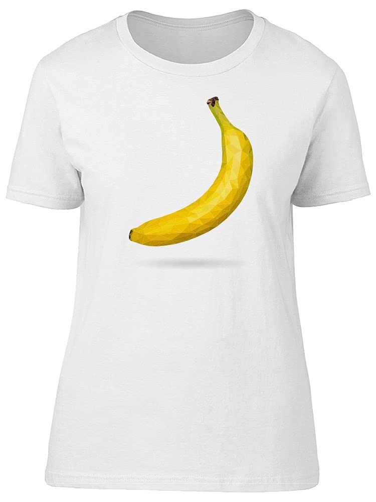 Women's Watercolor Banana Doodle Graphic T-Shirt | Soft Cotton Casual Tee | Fun Summer Outfit for Beach & Streetwear