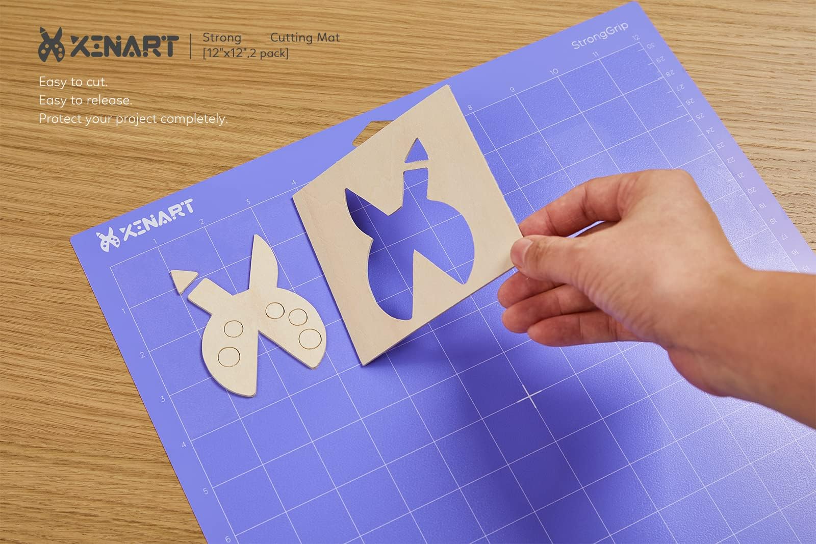 12x12 Inch Strong Adhesive Sticky Replacement Cutting Mat for Cricut Maker 3, Maker, Explore Air 2, Air, One - Perfect for DIY Crafts, Scrapbooking, and Vinyl Cutting Projects