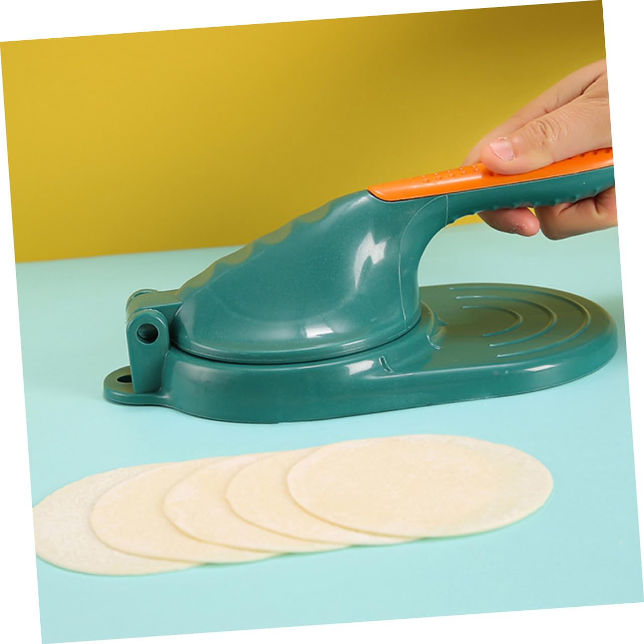 Premium Tortilla Press & Dumpling Maker - Heavy Duty Corn Tortilla Machine, Dough Press for Tacos, Dumplings & Wraps - Perfect for Mexican Cuisine, Asian Dumplings & Homemade Flatbreads