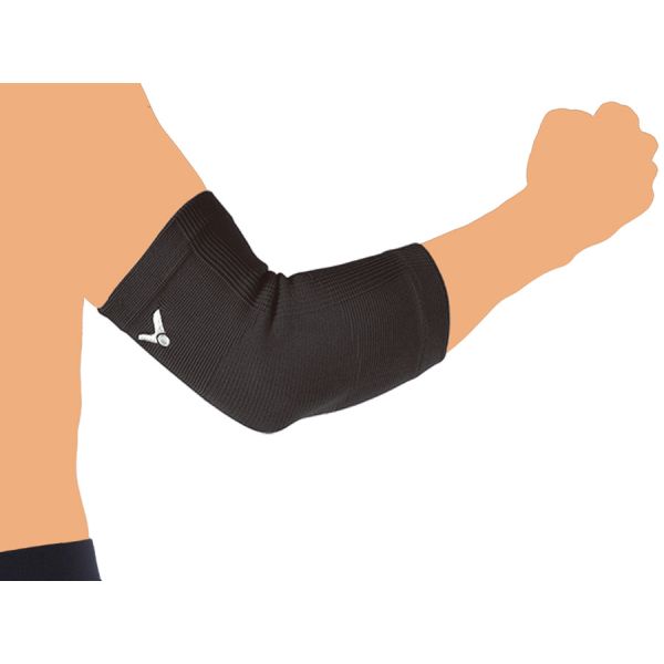 Victor SP 161 C High Elastic Elbow Support Wrap - Black - Pain Relief for Tennis Elbow, Arthritis & Joint Pain - Perfect for Sports, Workout & Daily Activities