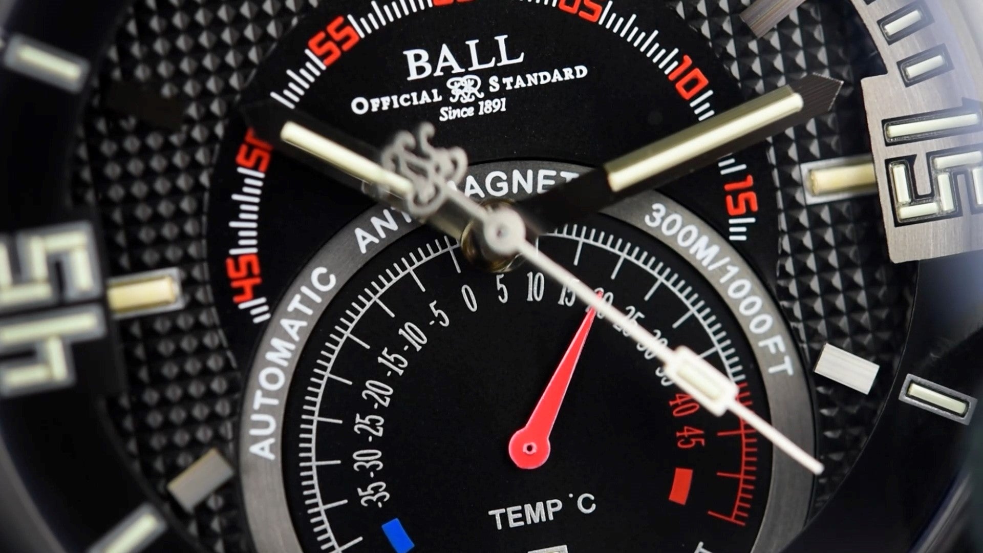 Pre-Owned Ball Engineer Master II Diver DT1020A PAJ BKC Limited Edition Men's Watch - Luxury Dive Watch for Professional Divers & Collectors