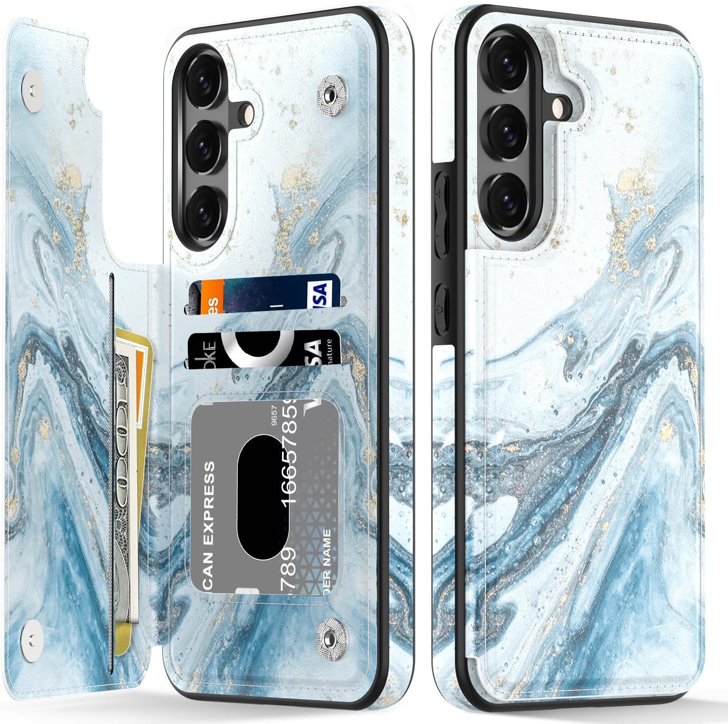 Samsung Galaxy S25 Plus Phone Case with Floral Design - Slim Protective Cover for Shock Absorption & Scratch Resistance - Perfect for Daily Use, Travel & Outdoor Activities