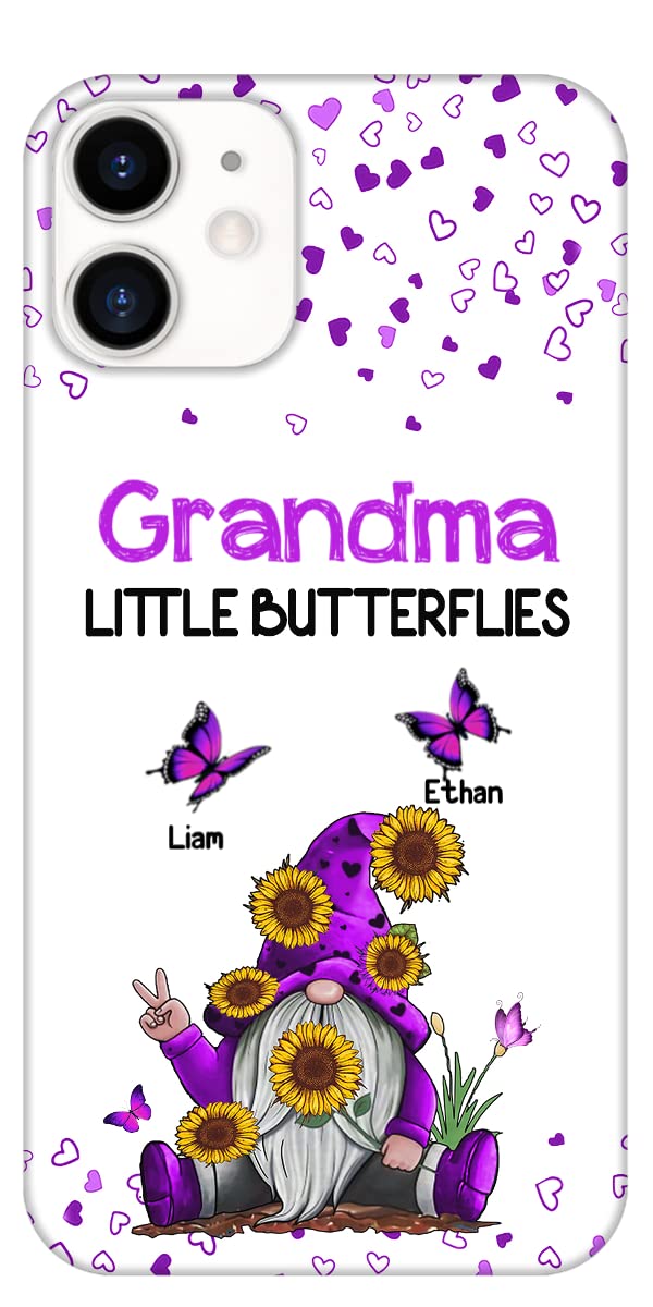 NAZENTI Custom Personalized Nana Grandma Phone Case - Mother's Day Gift, Birthday Present for Grandma, Compatible with iPhone & Samsung | Perfect for Daily Use & Special Occasions