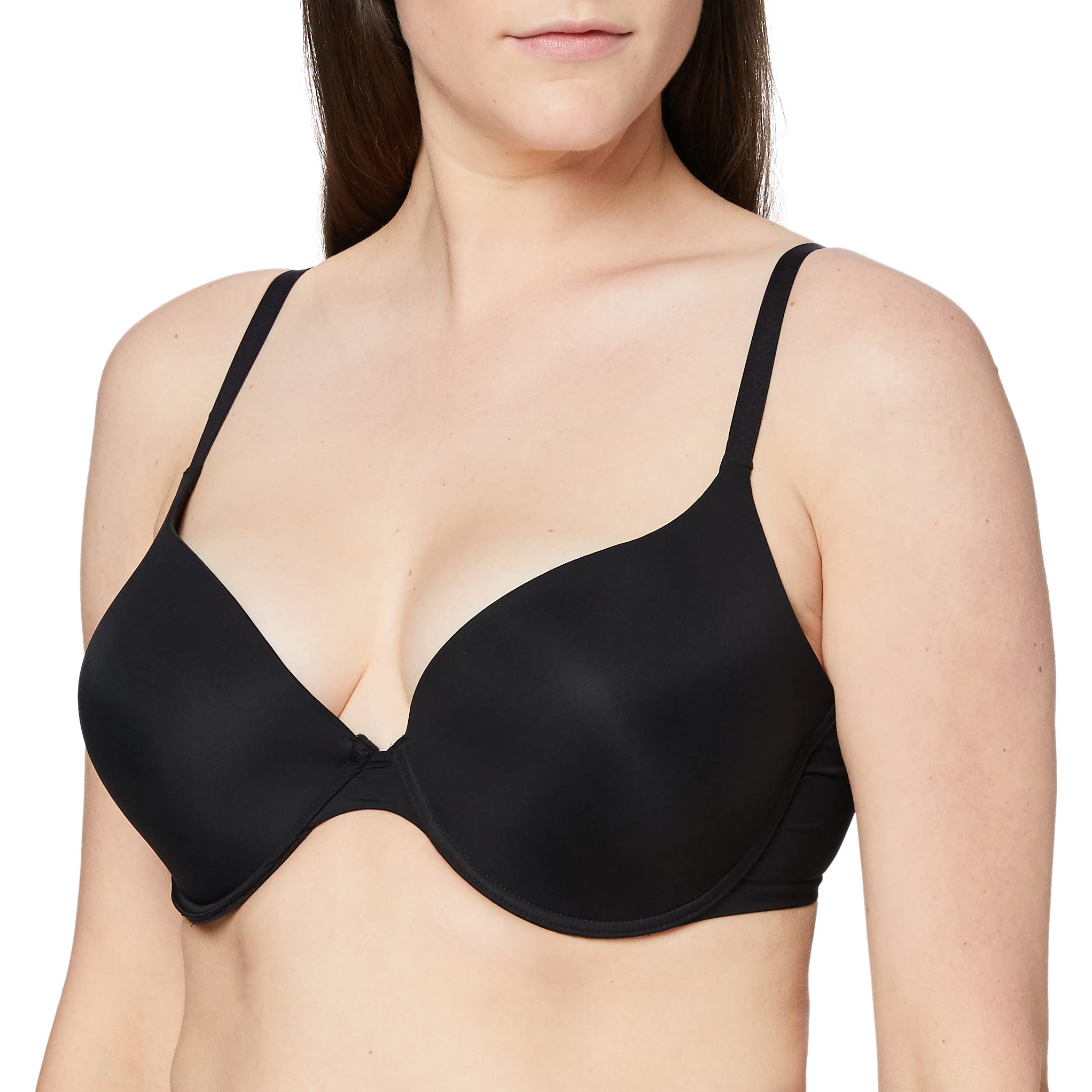 Wonderbra Women's T-Shirt Underwire Bra - Comfortable Push Up Bra for Everyday Wear, Work & Casual Outfits
