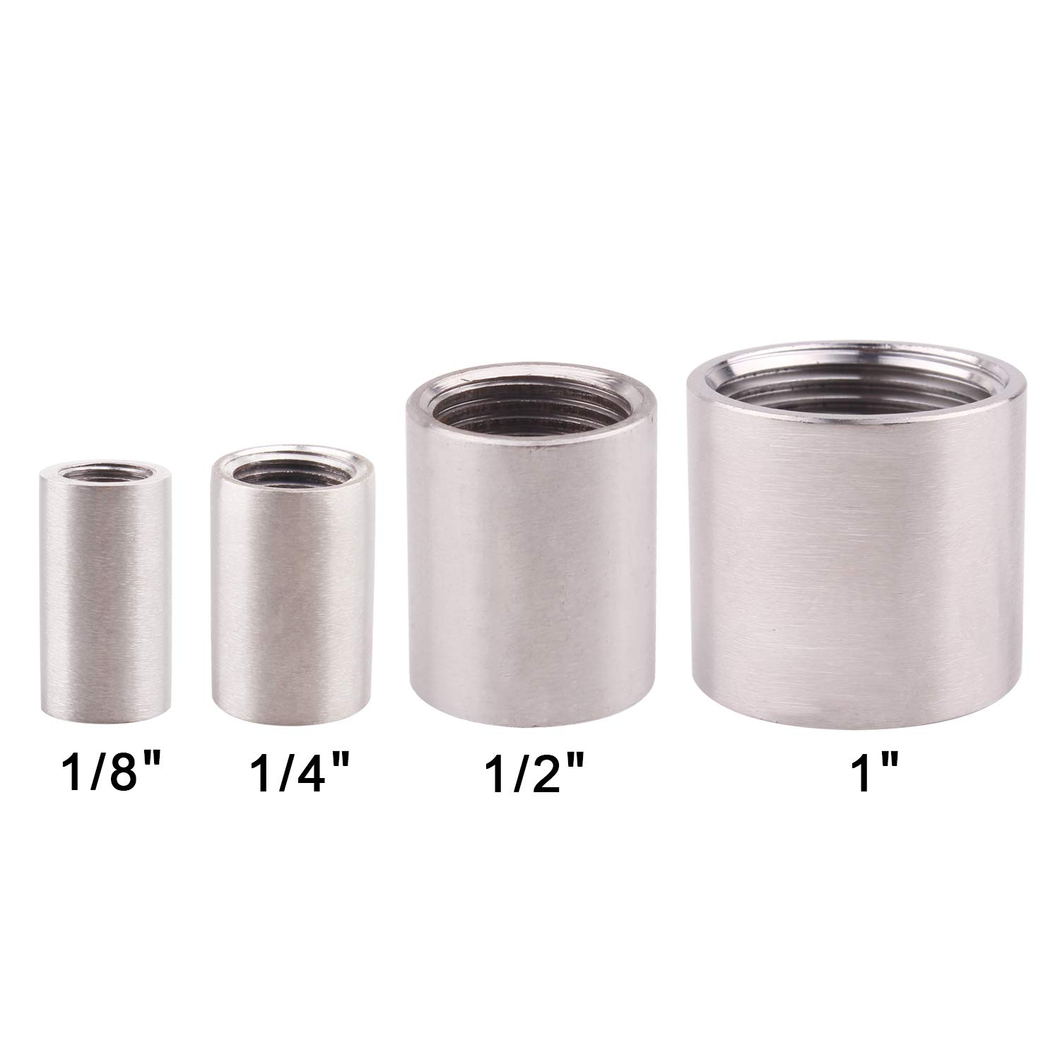 Stainless Steel 304 Pipe Coupling Fitting - 1