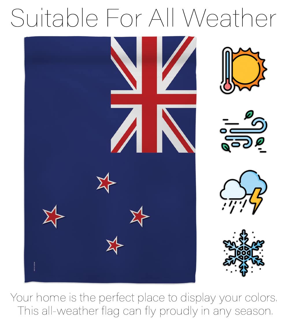 New Zealand Garden Flag 13x18.5