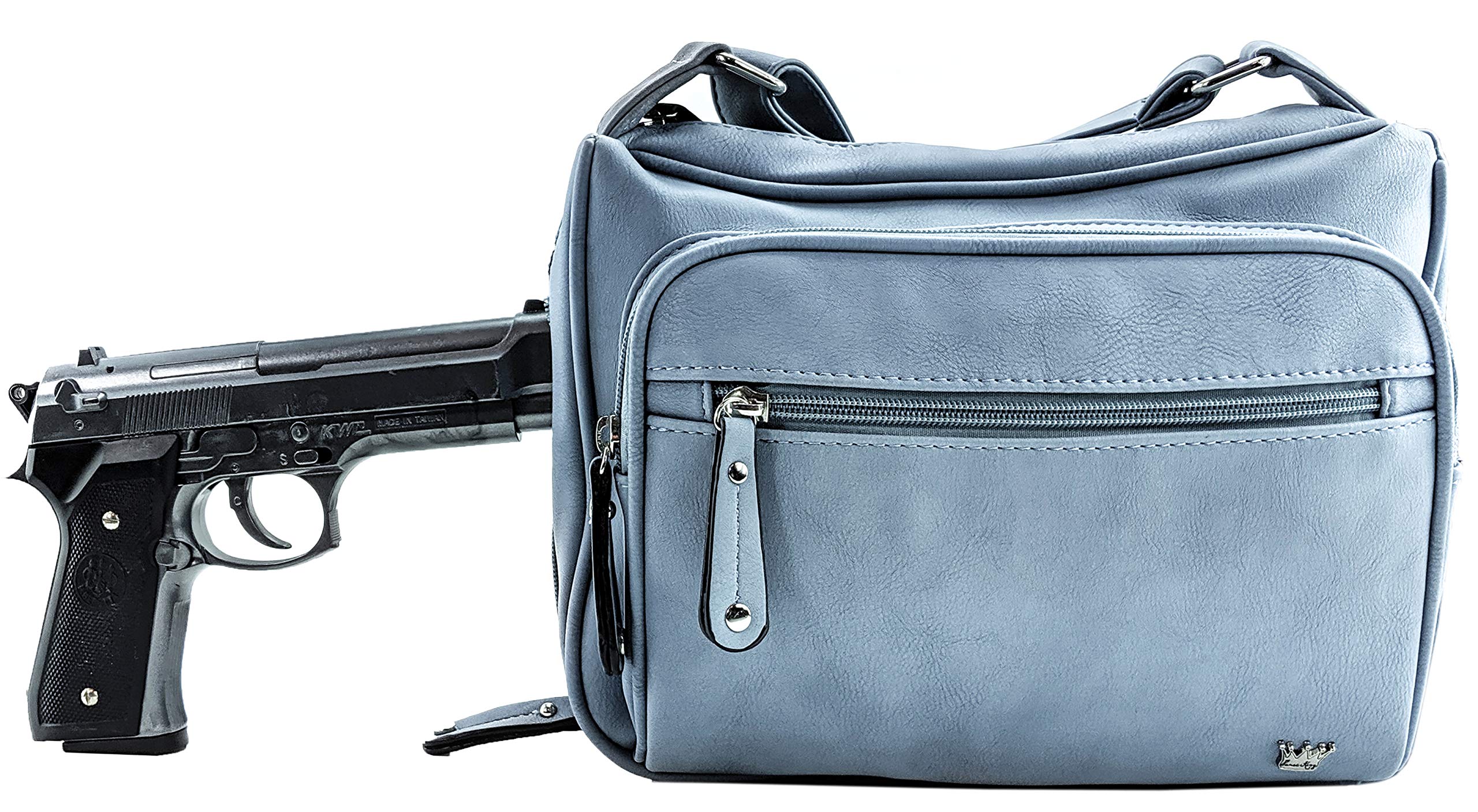 Magnum Concealed Carry Crossbody Handbag - Tactical Gun Purse with Adjustable Shoulder Strap for Women | Perfect for Everyday Carry, Travel & Personal Protection