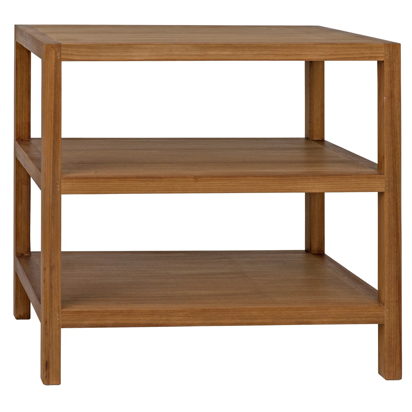 3-Tier Shelf Table 28x18x26 Inches - Sturdy Side Table for Living Room, Bedroom, Office - Perfect for Storage, Display & Organization