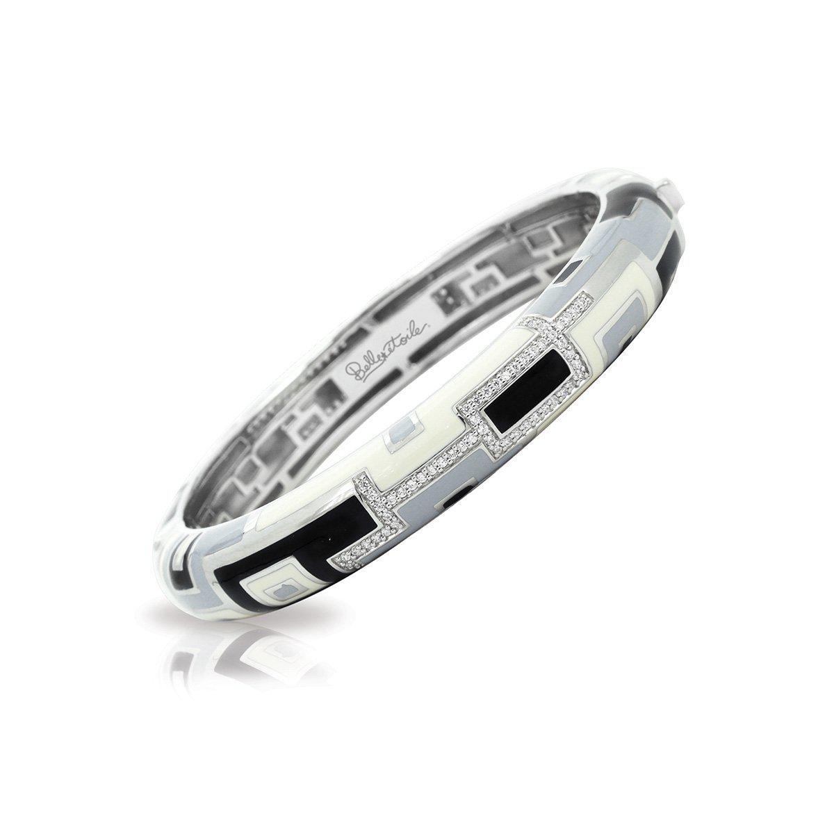 Art Deco Stackable Bangle Bracelet Set - Vintage Inspired Jewelry for Women - Perfect for Layering & Everyday Wear (Office, Party, Date Night)