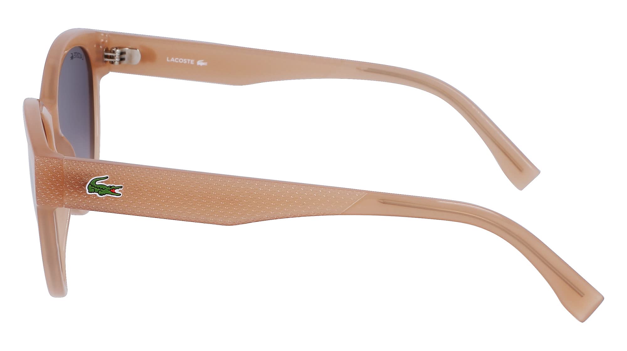 Lacoste Women's L.12.12 Polarized Sunglasses UV Protection - Classic Aviator Style for Fashion & Outdoor Activities