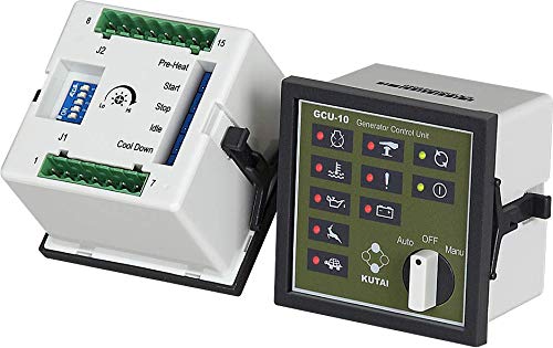 GCU-10 Programmable Generator Control Unit (GCU) - Automatic Genset Controller for Power Backup & Industrial Applications