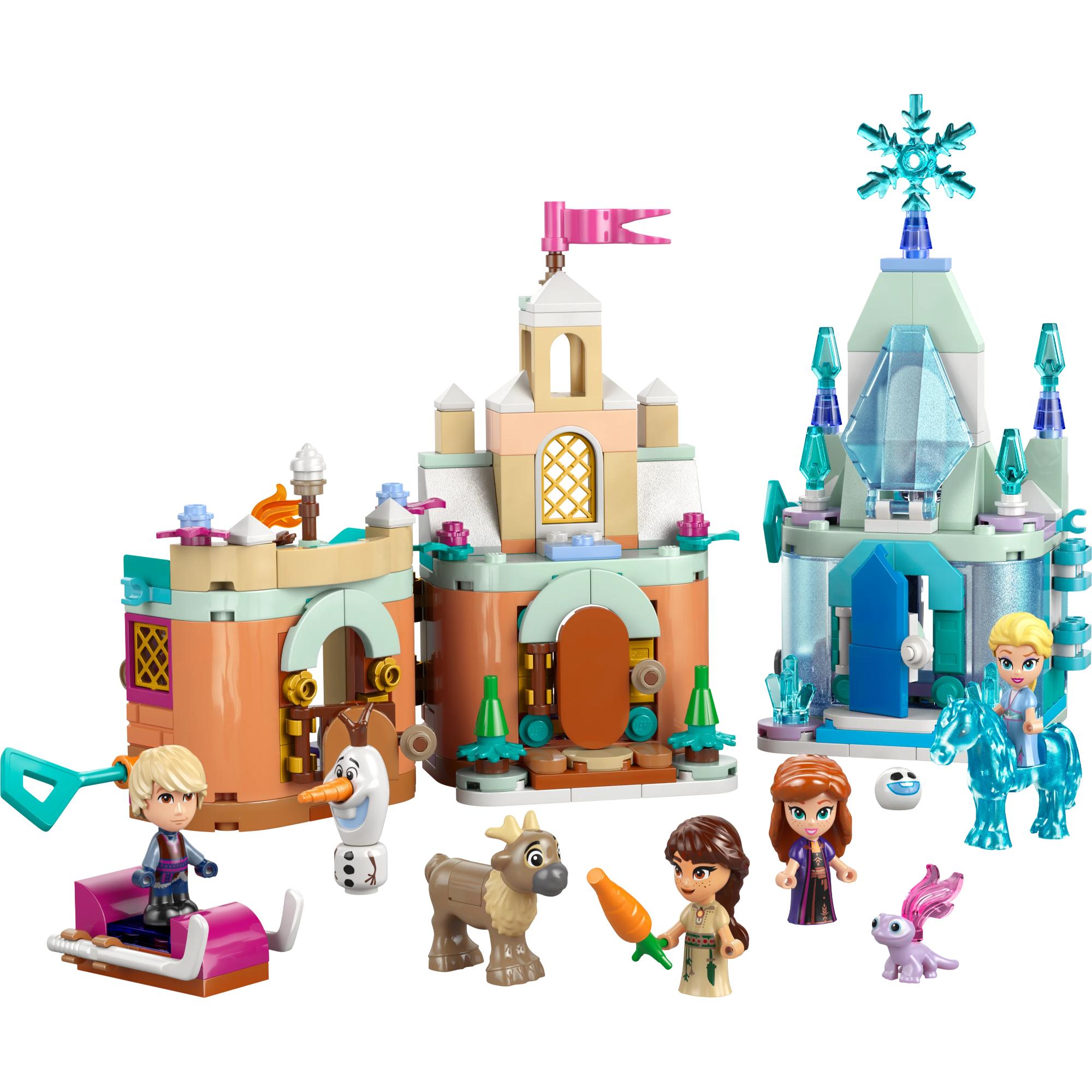 LEGO Disney Princess Mini Arendelle Castle & Elsa's Ice Palace Building Set (43278) - Creative Play & Disney Frozen Gift for Kids Ages 6+ | Perfect for Birthday, Christmas & Frozen-Themed Room Decor