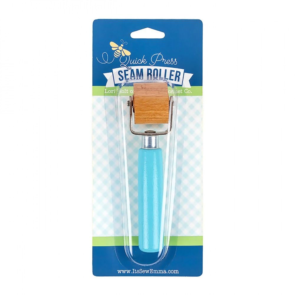 It's Sew Emma SEAM ROLLER - Professional Seam Pressing Tool for Quilting & Sewing - Perfect for Fabric Crafts, DIY Projects & Dressmaking